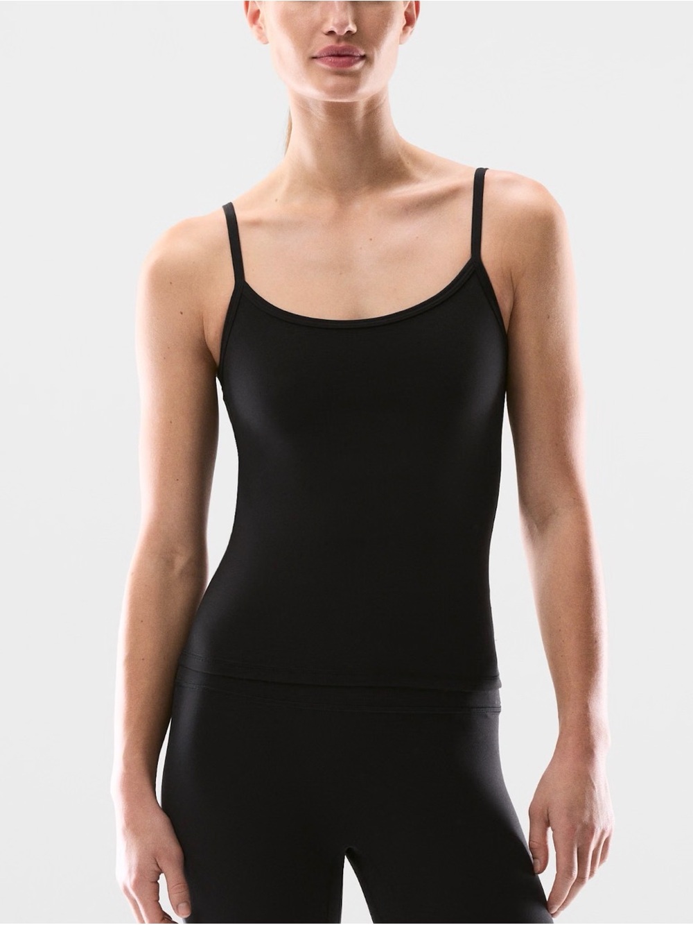 Golden Butter Essential Camisole in Black